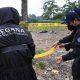 Kementerian Lingkungan Hidup menyegel lokasi yang diduga tercemar kandungan Cs-137 di kawasan Cikande, Serang, Banten, Rabu (8/10/2025). (Dok.Foto: KLH)